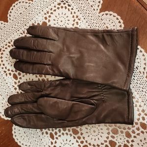 SIZE 8 Geniune Soft Leather Vintage Fownes Driving Gloves